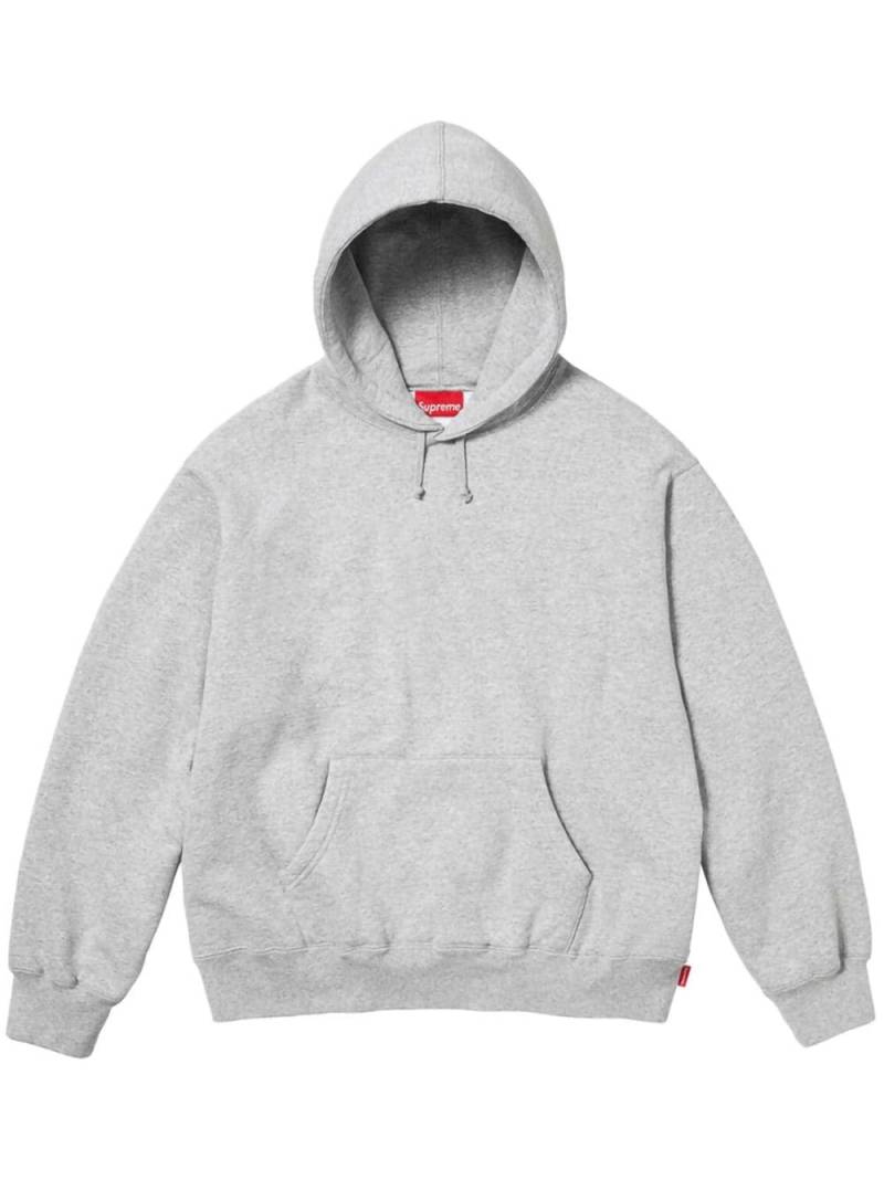 Supreme satin-appliqué "Grey" hoodie von Supreme