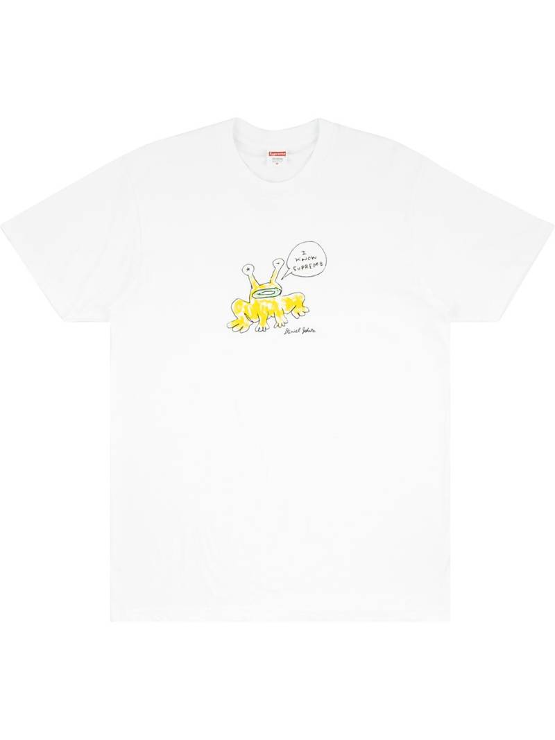 Supreme x Daniel Johnston Frog-print T-shirt - White von Supreme