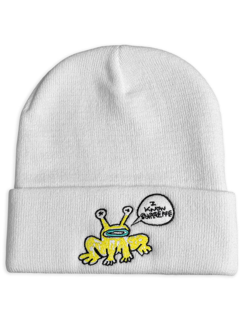 Supreme x Daniel Johnston beanie - White von Supreme