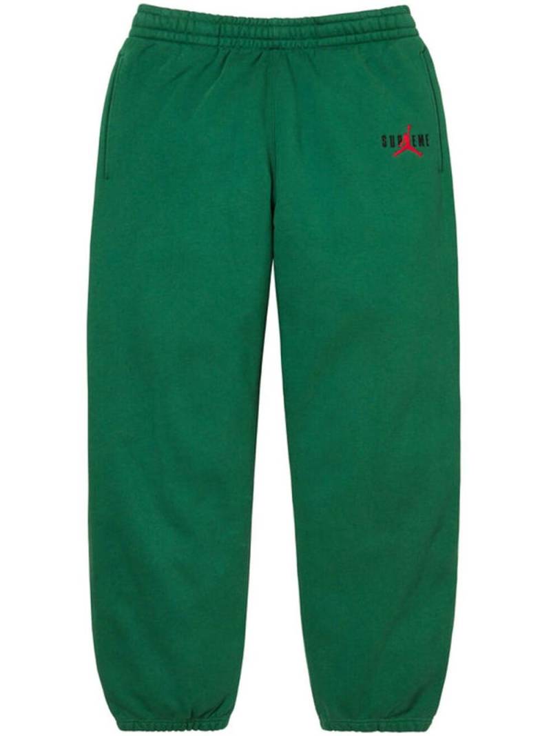 Supreme x Jordan track pants - Green von Supreme