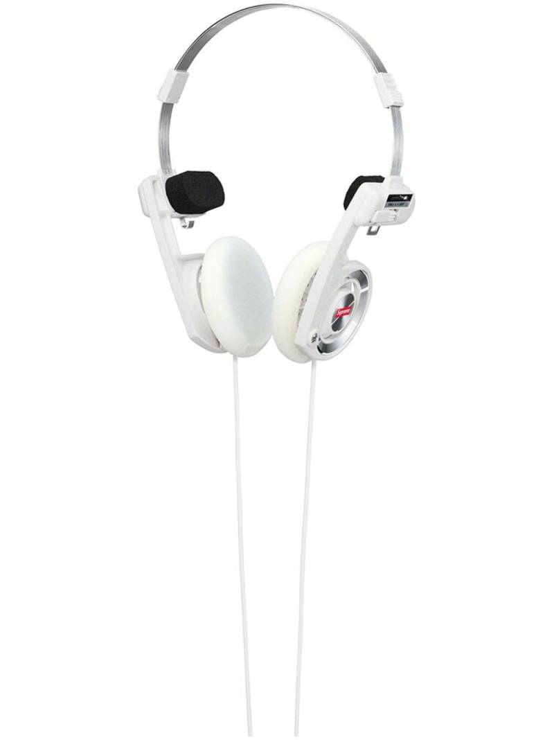 Supreme x Koss PortaPro headphones - White von Supreme