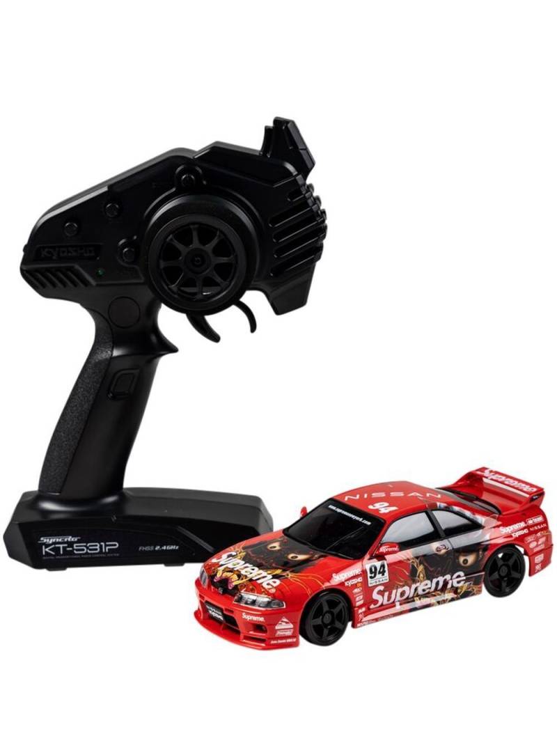 Supreme x Kyosho Mini-Z Nissan Skyline Nismo R33 RC Readyset - Red von Supreme