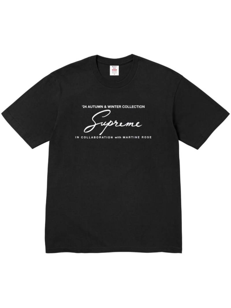 Supreme x Martine Rose T-shirt - Black von Supreme