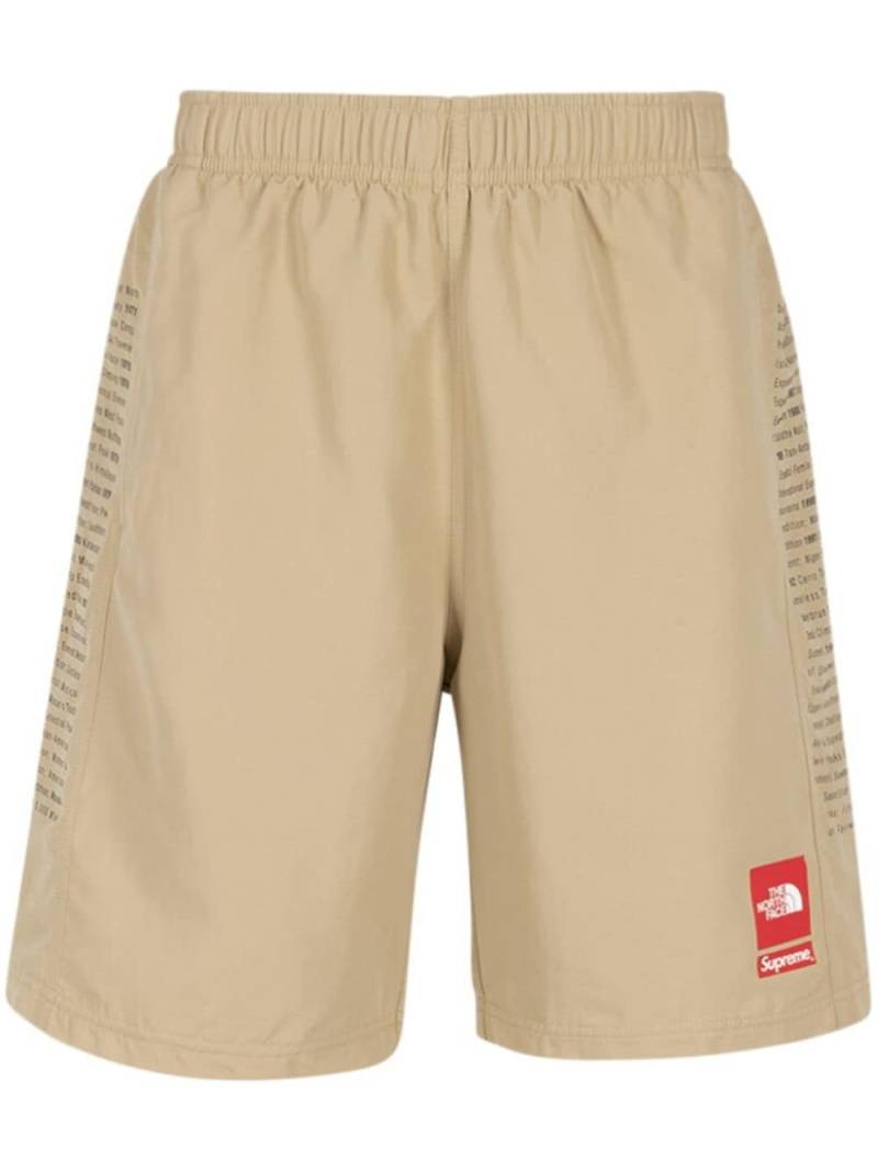 Supreme x The North Face Bermuda shorts - Neutrals von Supreme