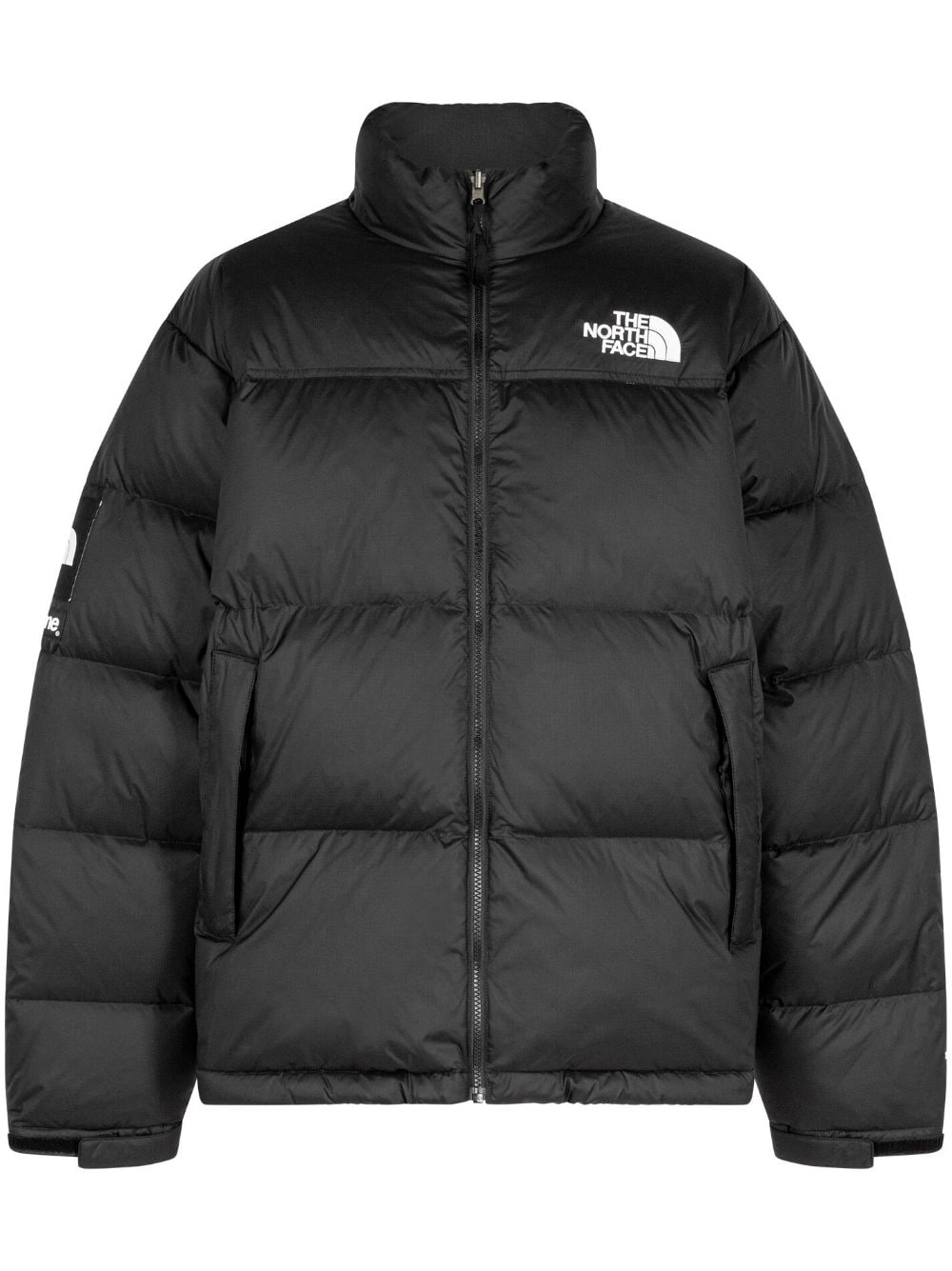 Supreme x The North Face Split Nuptse down jacket - Black von Supreme