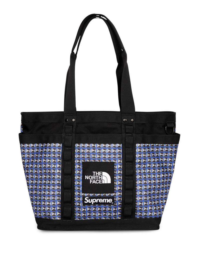 Supreme x The North Face Studded Explore utility tote bag - Blue von Supreme