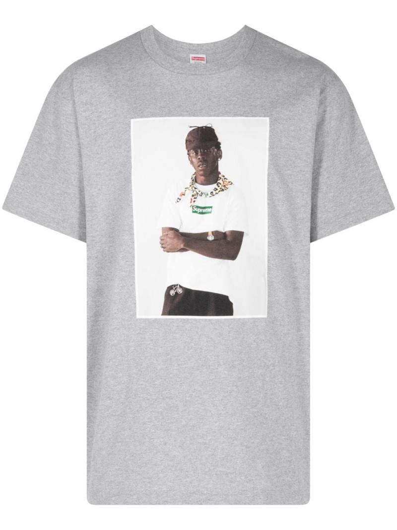 Supreme x Tyler The Creator photograph-print T-shirt - Grey von Supreme