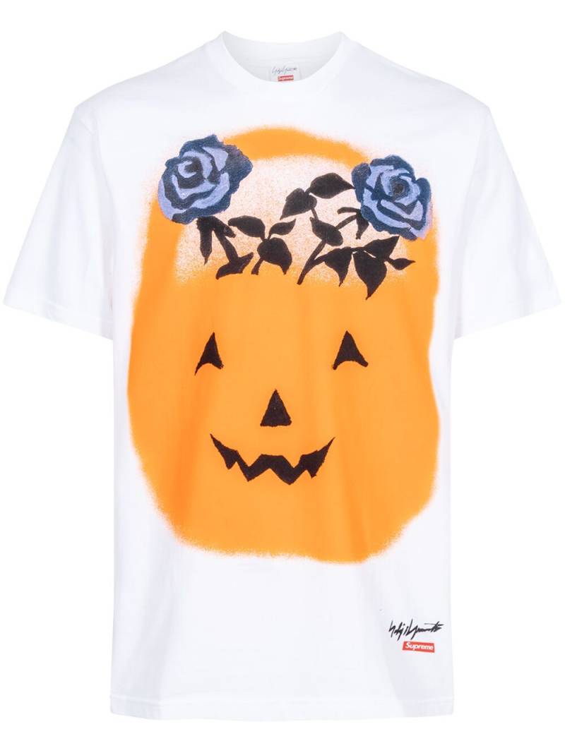 Supreme x Yohji Yamamoto Pumpkin T-shirt - White von Supreme