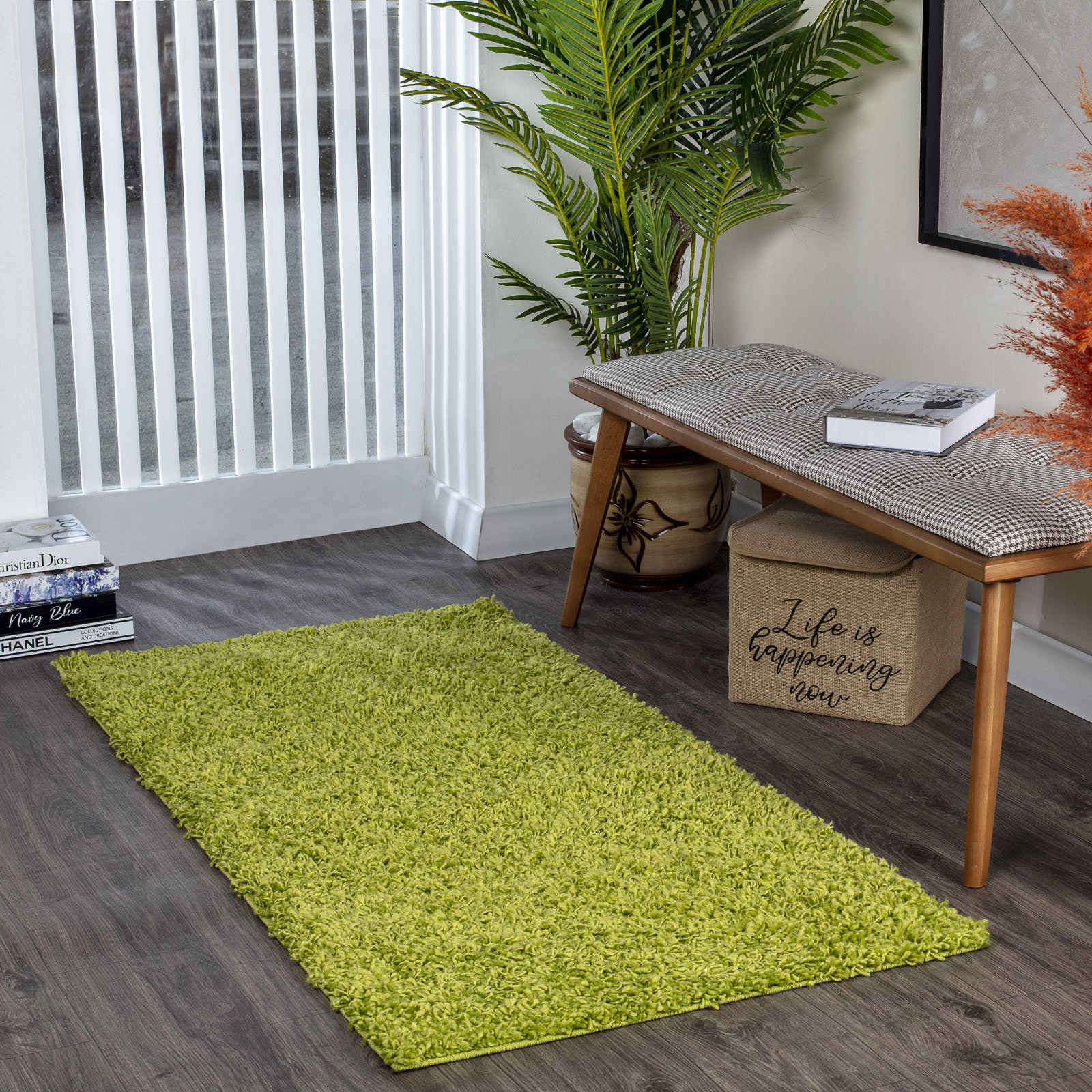 Surya Hochflor-Teppich »BORACAY«, rechteckig, Flauschig, Langflor, Weich, Wohnzimmer Flurteppich, Grau von Surya