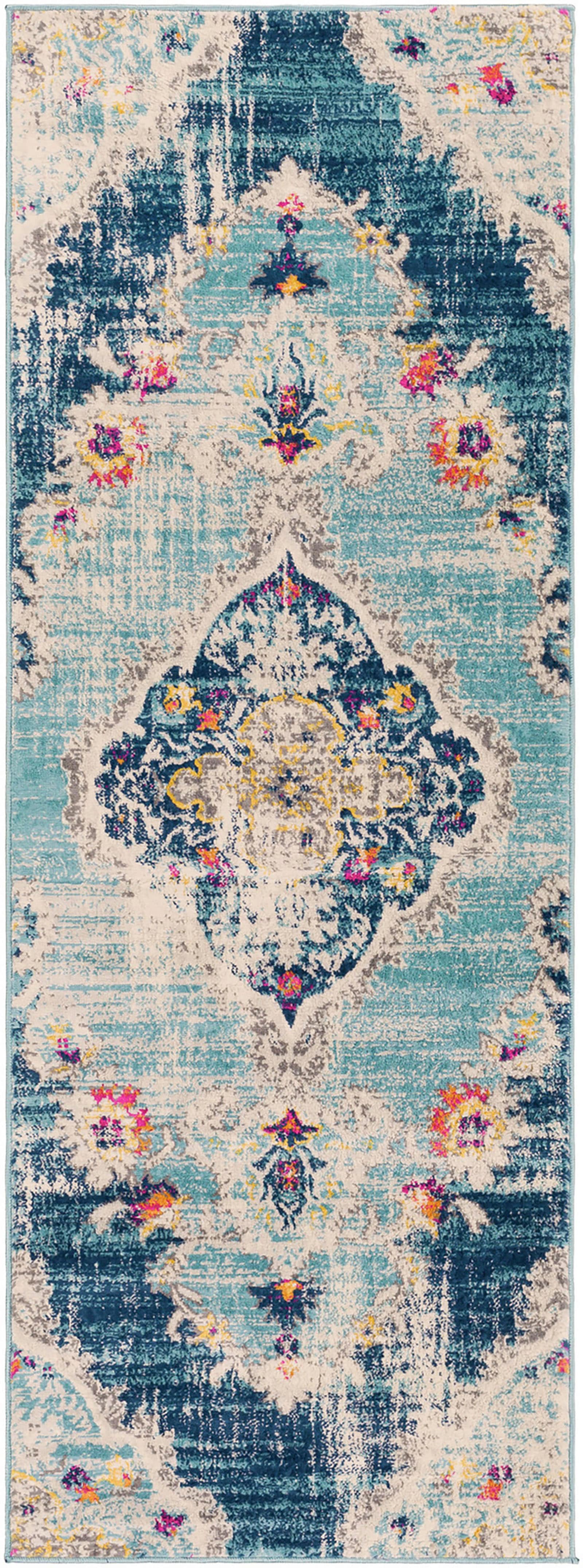 Surya Teppich »ADEN«, rechteckig, 10 mm Höhe, Boho Kurzflor Orientteppich, Wohnzimmer, Schlafzimmer von Surya