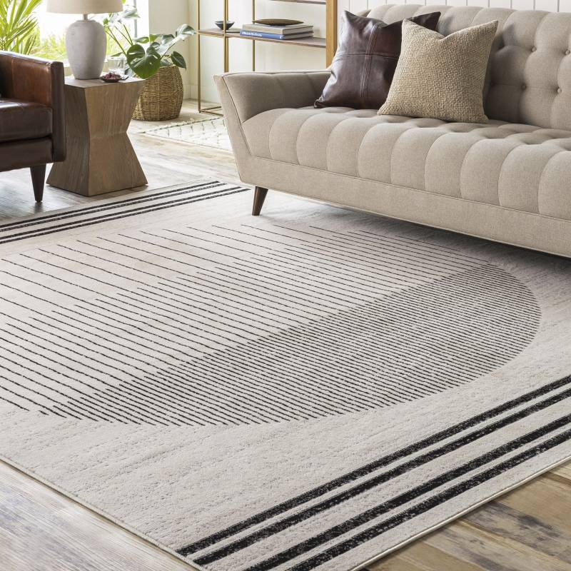 Surya Teppich »Geometric«, rechteckig, Skandi Design, Modern Boho Kurzflor Wohnzimmerteppich, Schlafzimmer von Surya