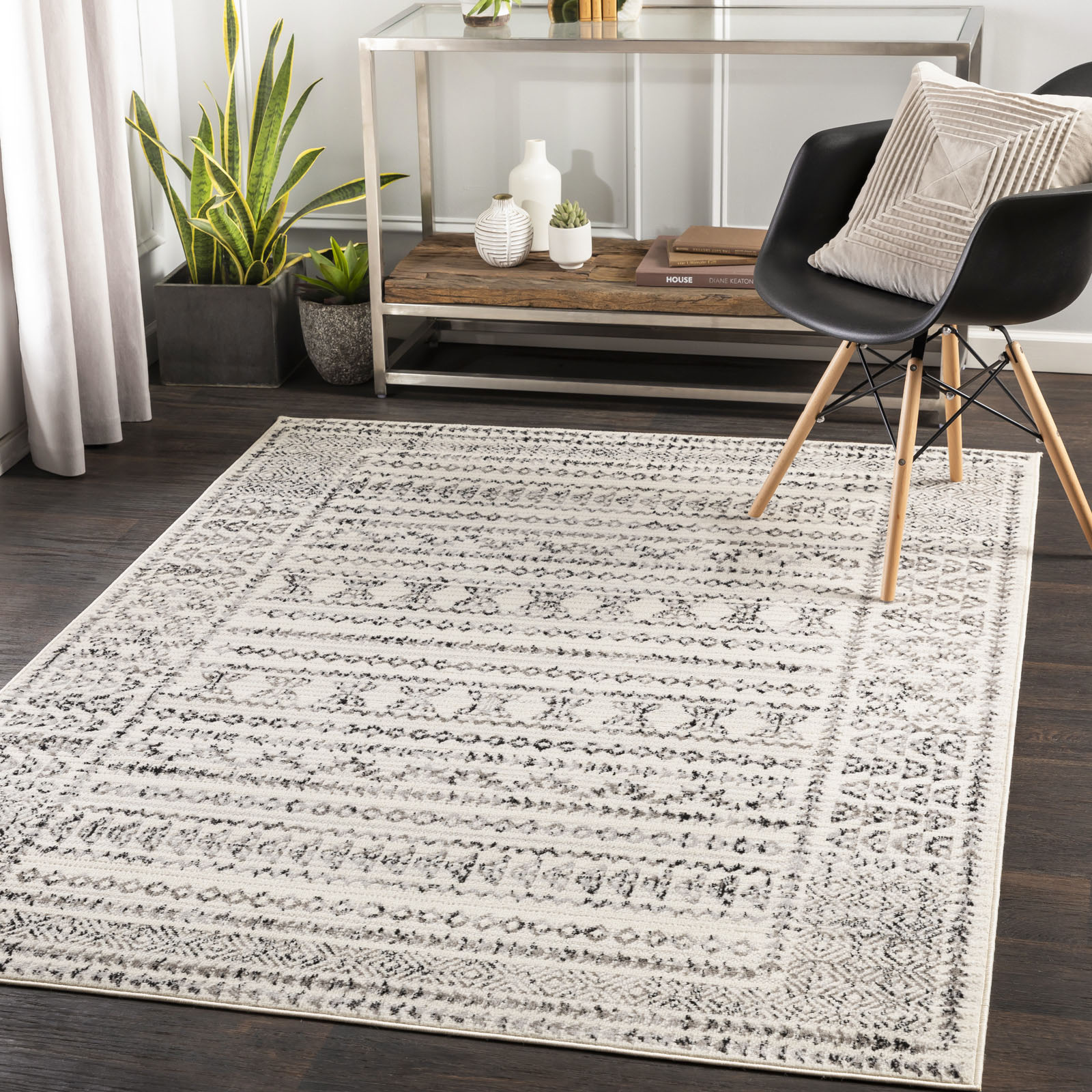 Surya Teppich »IPOH«, rechteckig, Skandi Design, Modern Boho Kurzflor Wohnzimmerteppich, Schlafzimmer von Surya