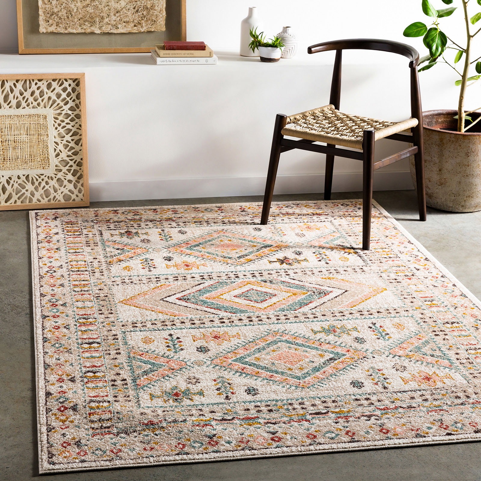 Surya Teppich »DUBLIN«, rechteckig, Modern Boho Kurzflor Wohnzimmerteppich, Schlafzimmer von Surya