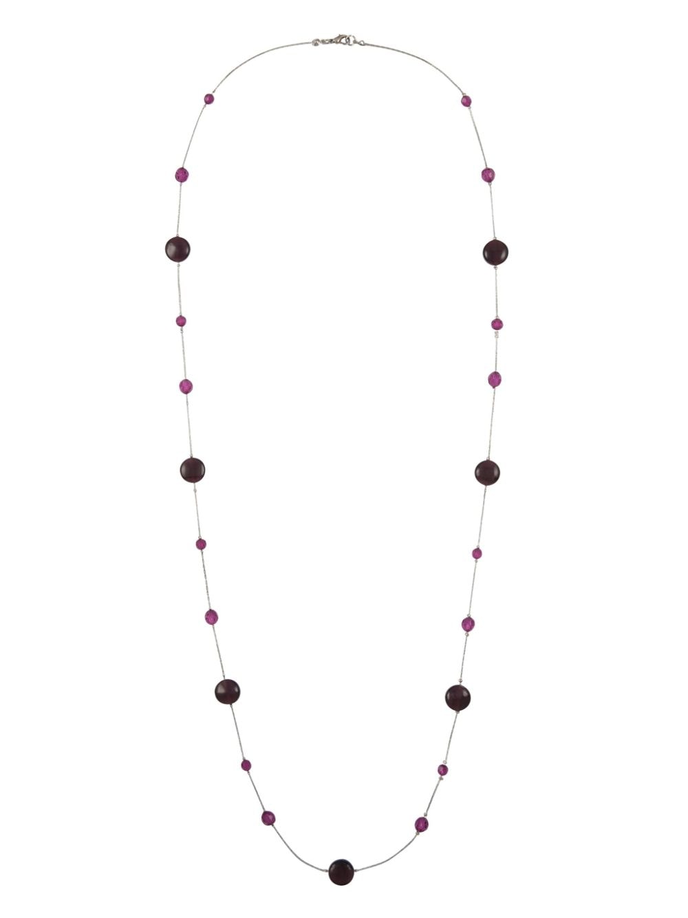 Susan Caplan Vintage 1990s beaded long necklace - Purple von Susan Caplan Vintage