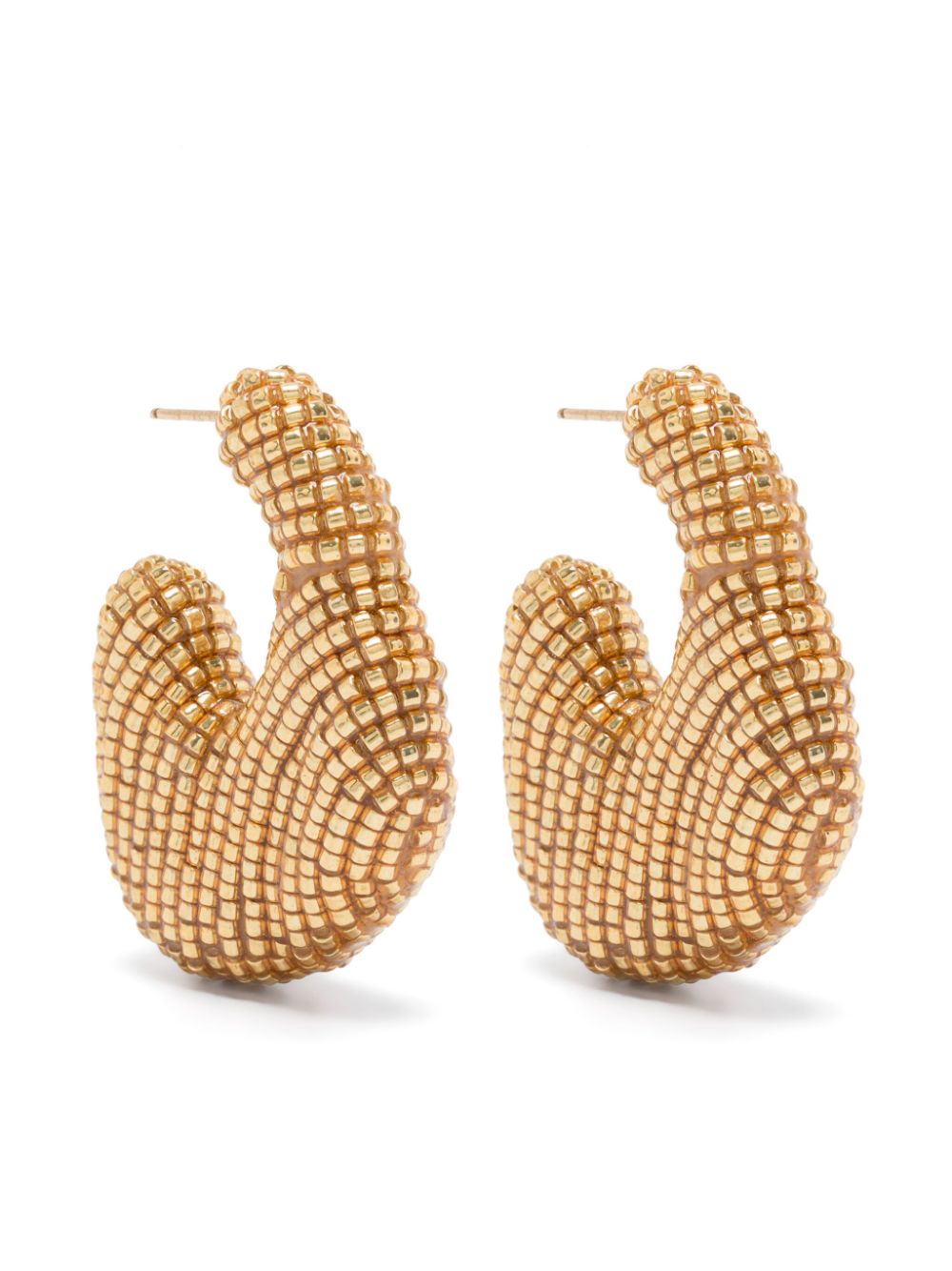 Susana Vega Aria hoop earrings - Gold von Susana Vega