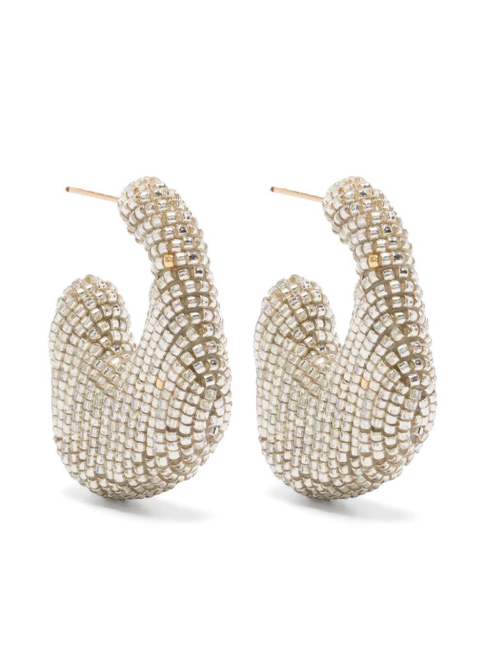 Susana Vega Aria hoop earrings - Silver von Susana Vega