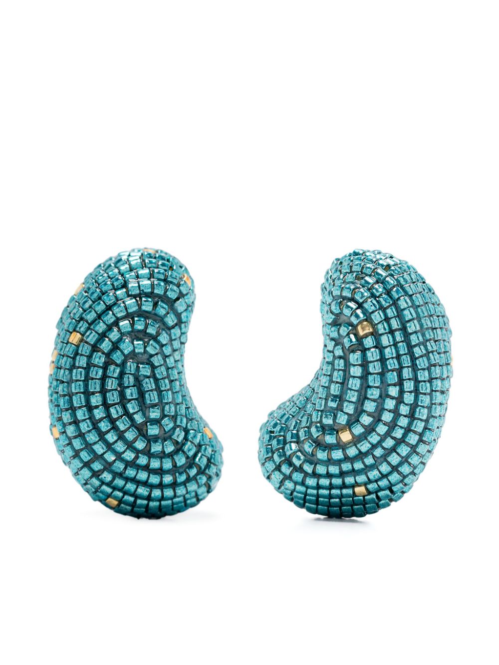 Susana Vega mini Arele stud earrings - Blue von Susana Vega