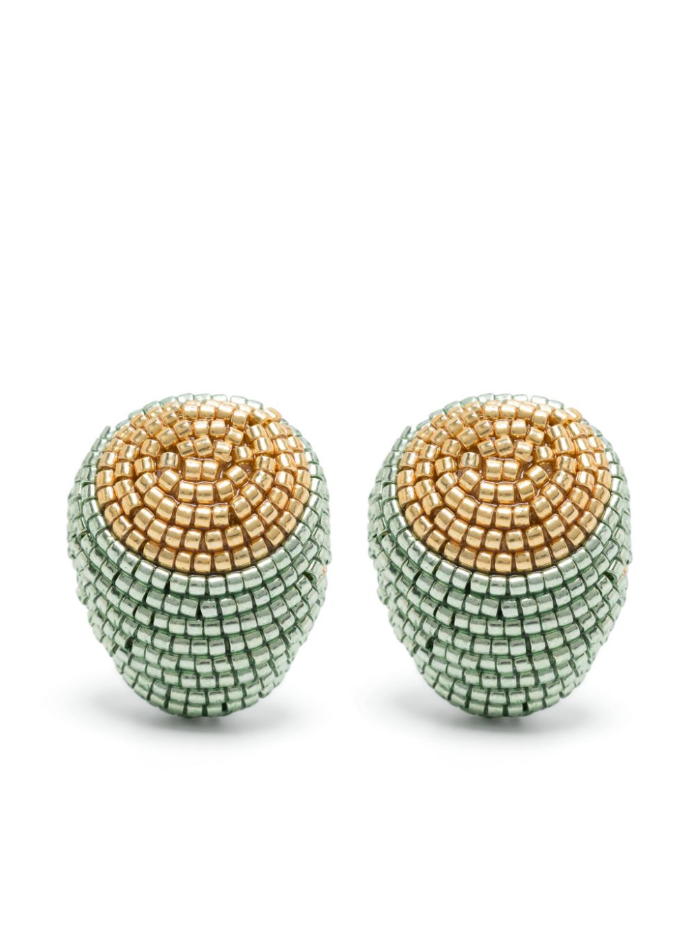 Susana Vega really-mini Maurita earrings - Green von Susana Vega