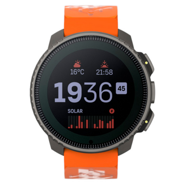 Suunto - Suunto X Mammut Vertical Titanium Solar - Multifunktionsuhr schwarz von Suunto