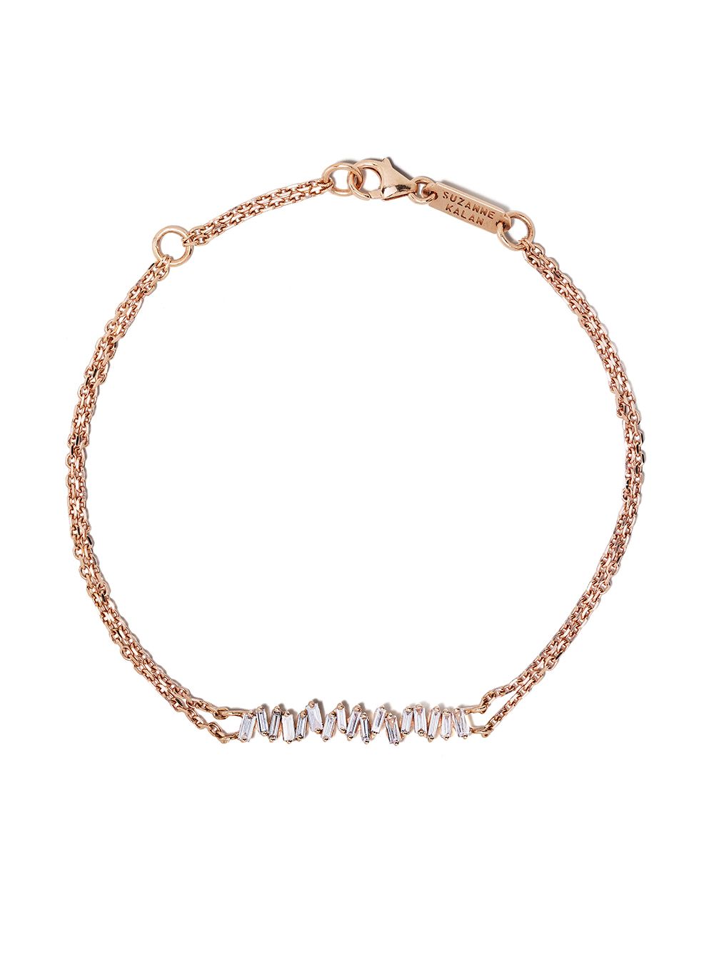 Suzanne Kalan 18kt rose gold diamond bracelet - Pink von Suzanne Kalan