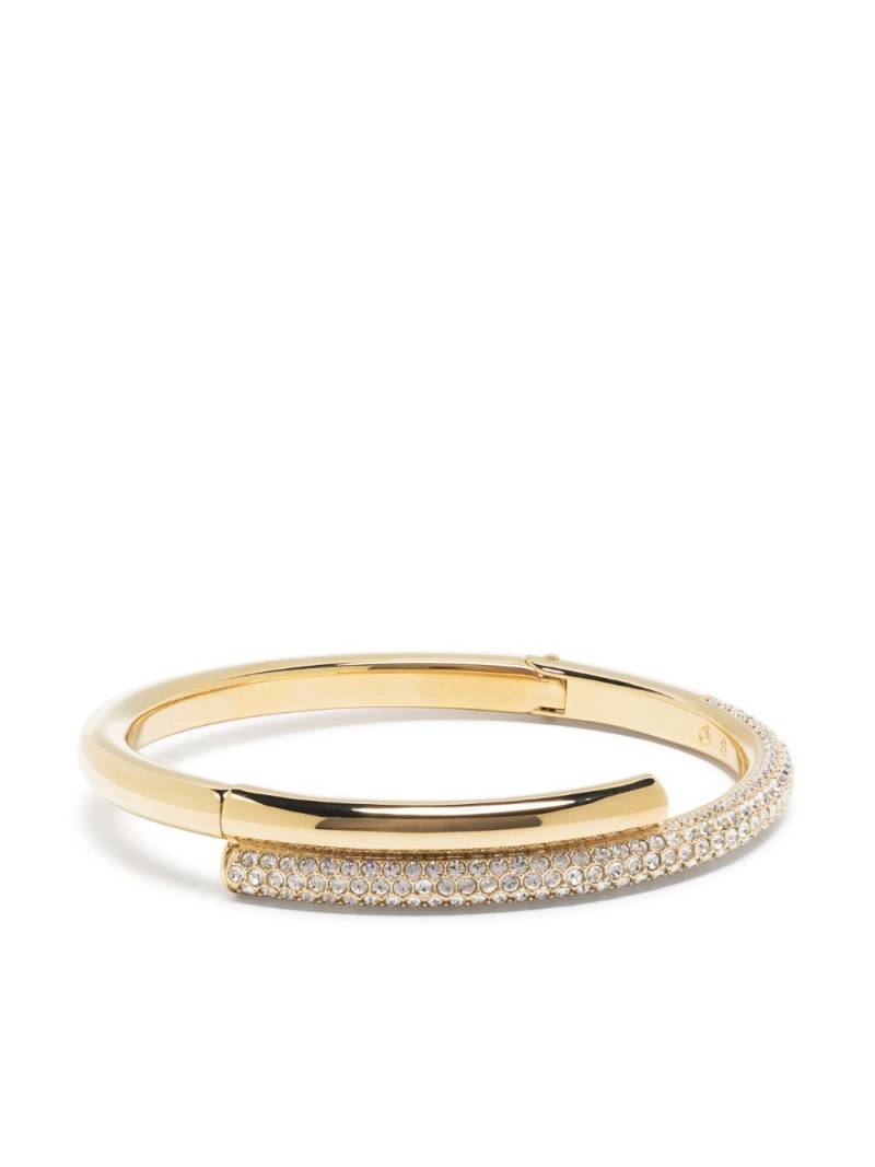 Swarovski Dextera crystal-embellished bangle bracelet - Gold von Swarovski