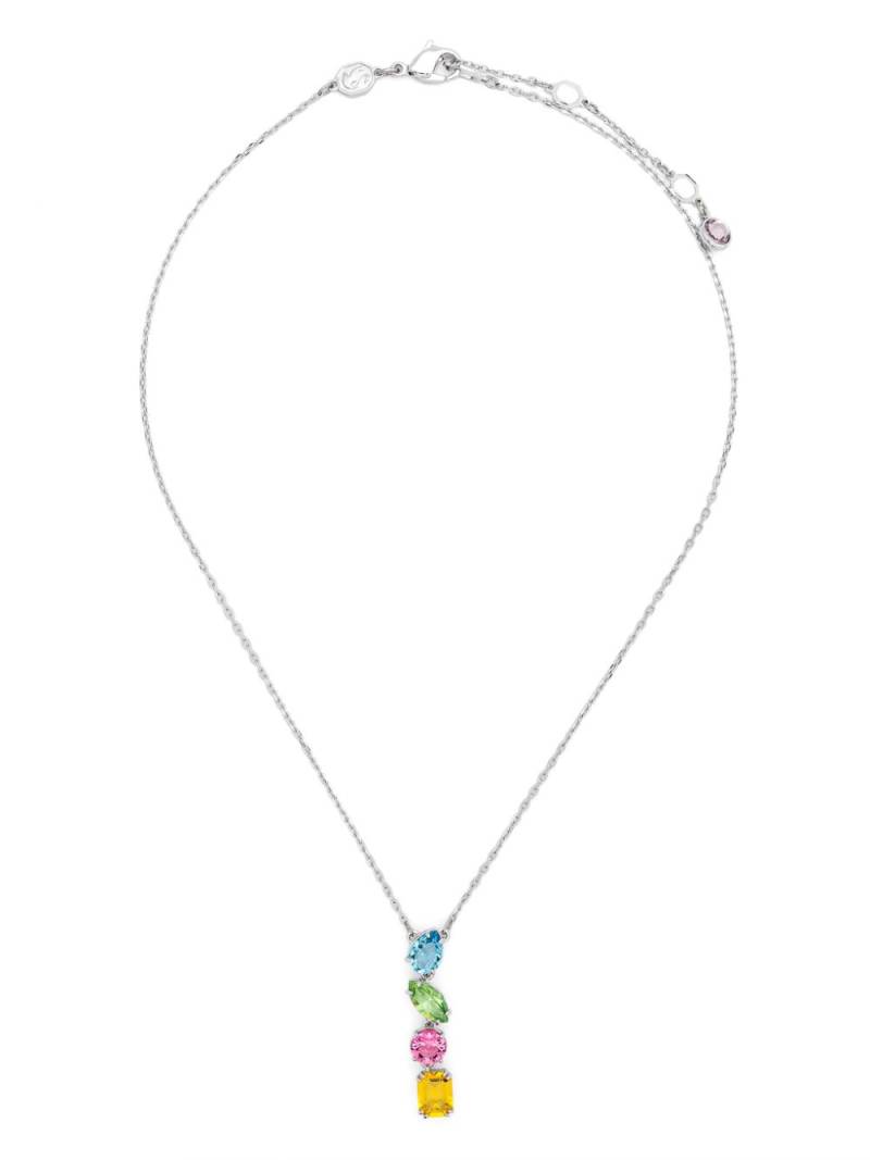 Swarovski Gema crystal pendant necklace - Silver von Swarovski