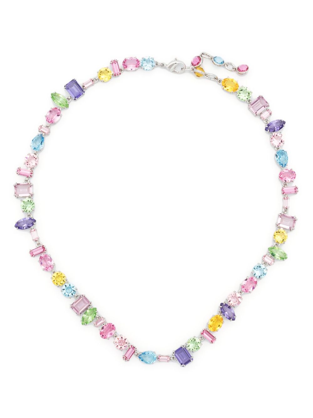 Swarovski Gema mixed-crystals necklace - Silver von Swarovski