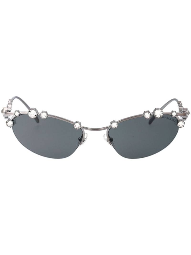 Swarovski Gunmetal sunglasses - Silver von Swarovski