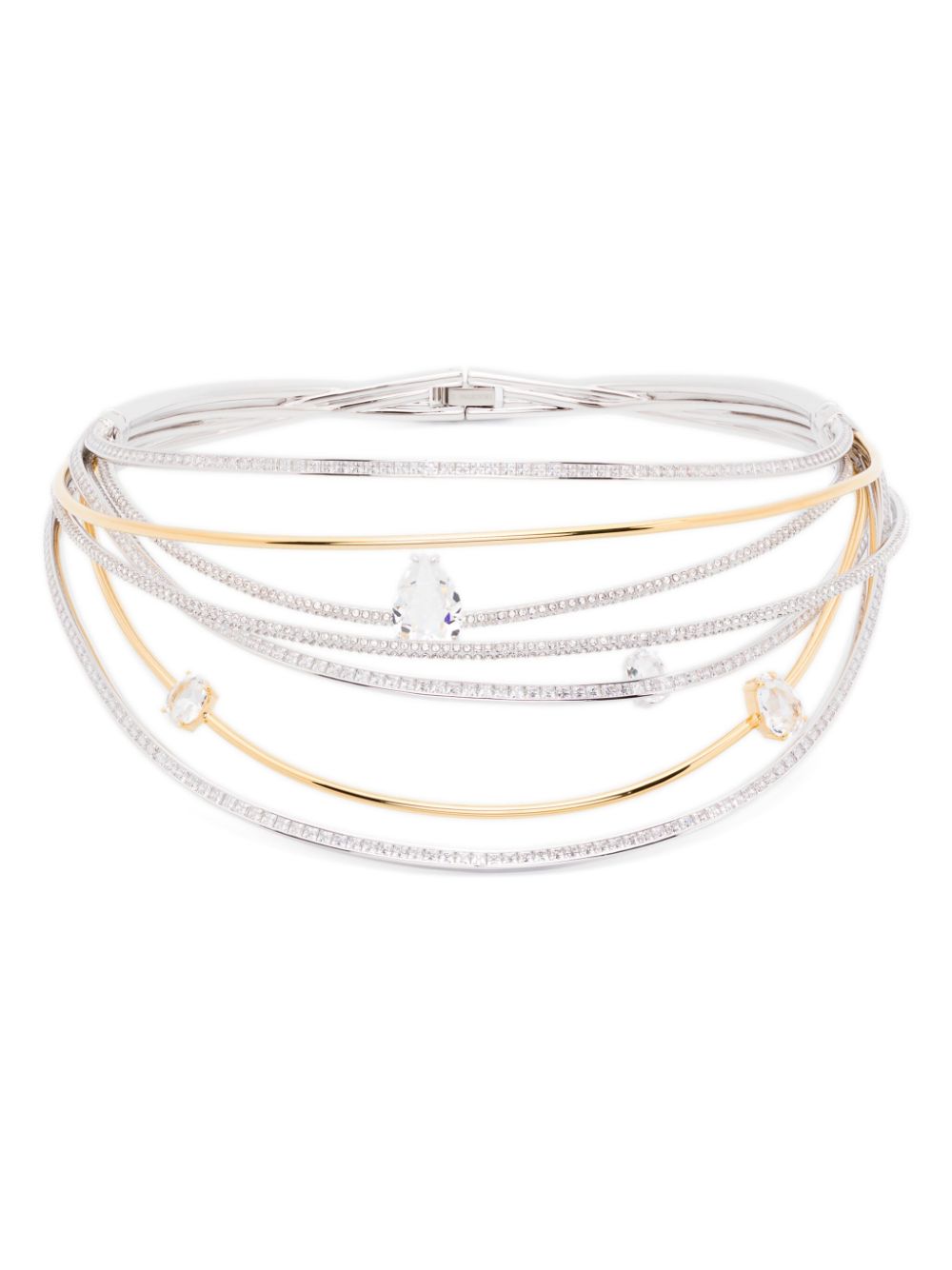 Swarovski Hyperbola choker - Silver von Swarovski