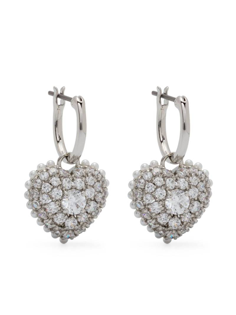 Swarovski Idyllia drop earrings - Silver von Swarovski