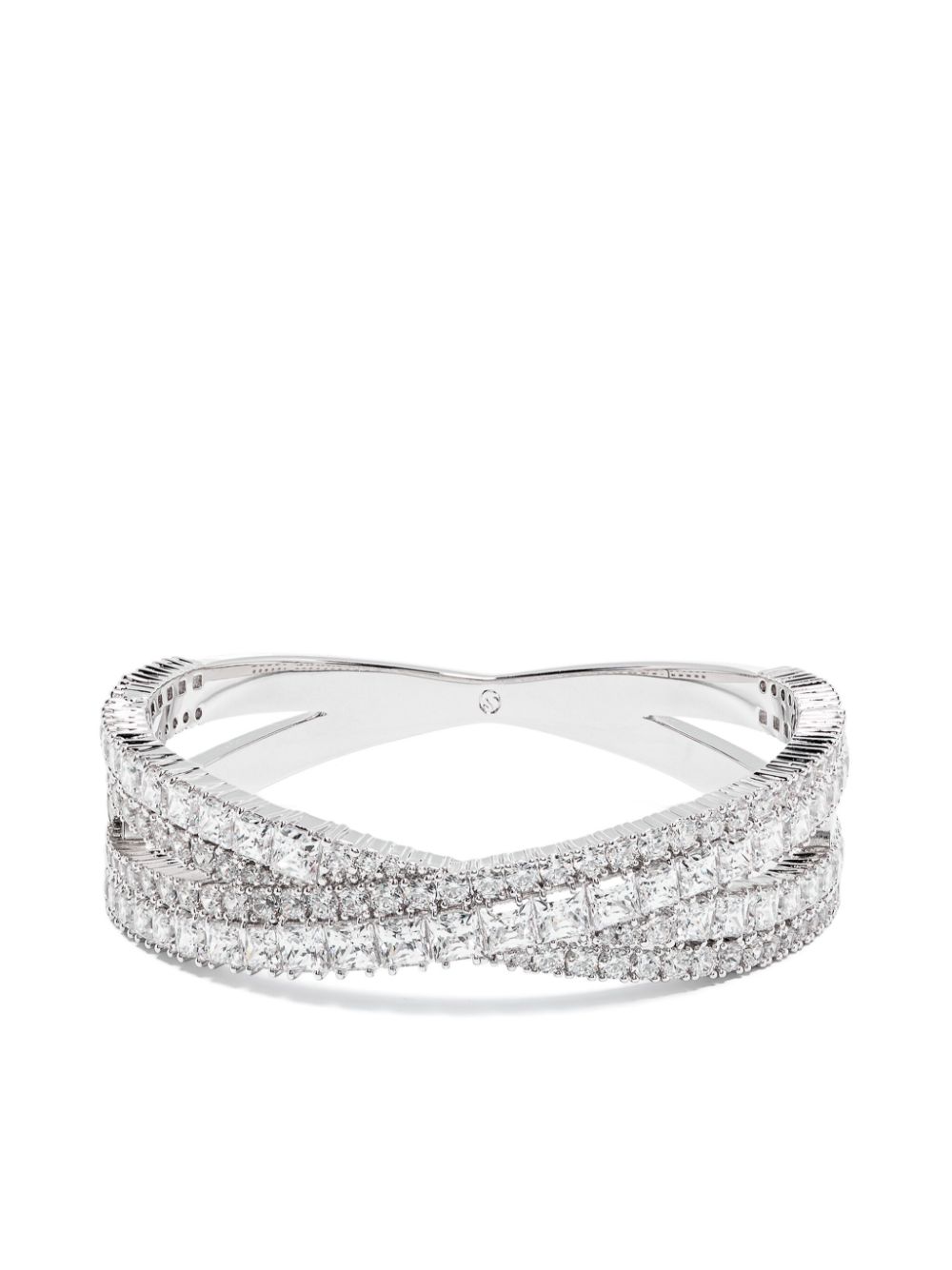 Swarovski Hyperbola cuff bracelet - White von Swarovski