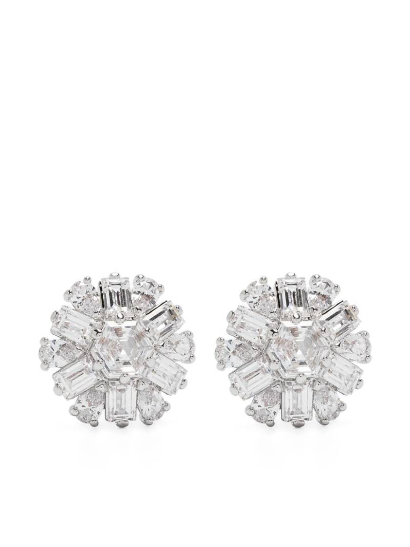 Swarovski Idyllia stud earrings - Silver von Swarovski