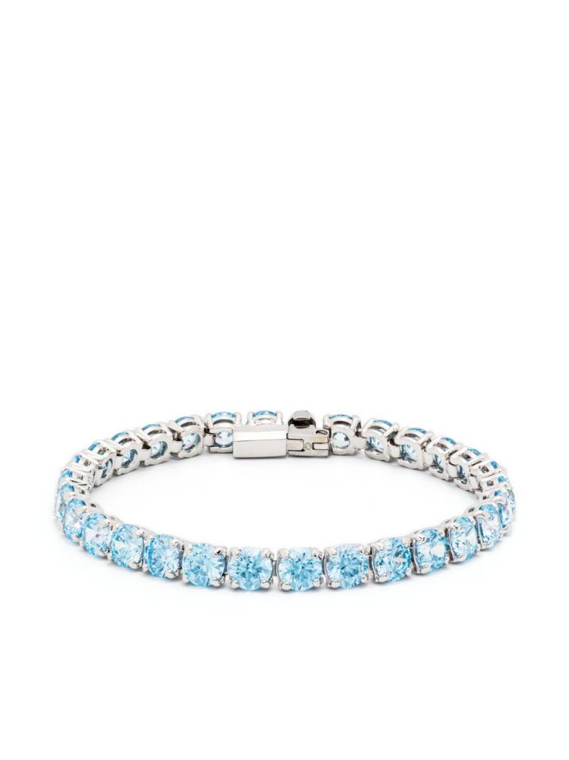 Swarovski Matrix Tennis bracelet - Blue von Swarovski