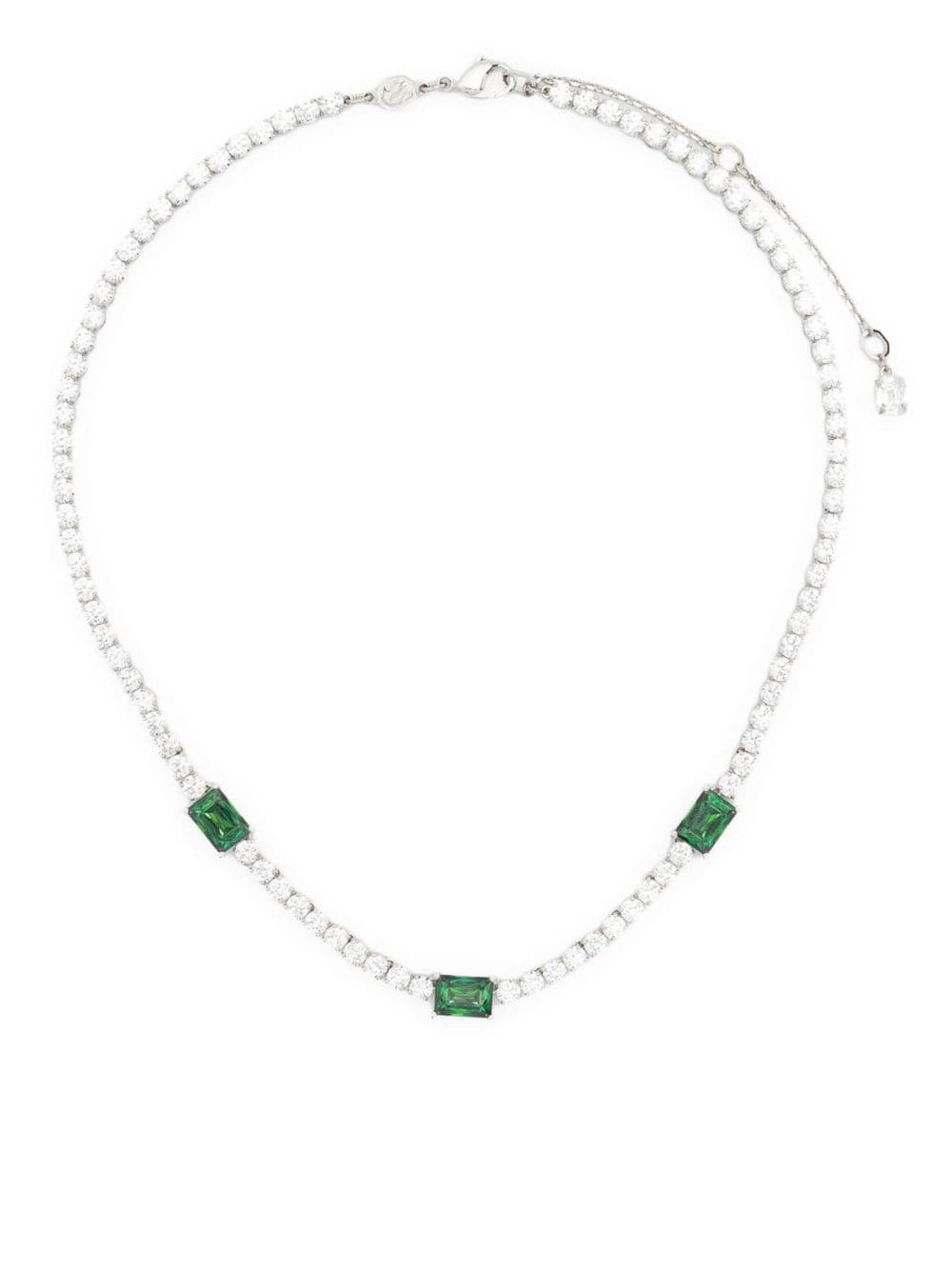 Swarovski Matrix Tennis necklace - Silver von Swarovski