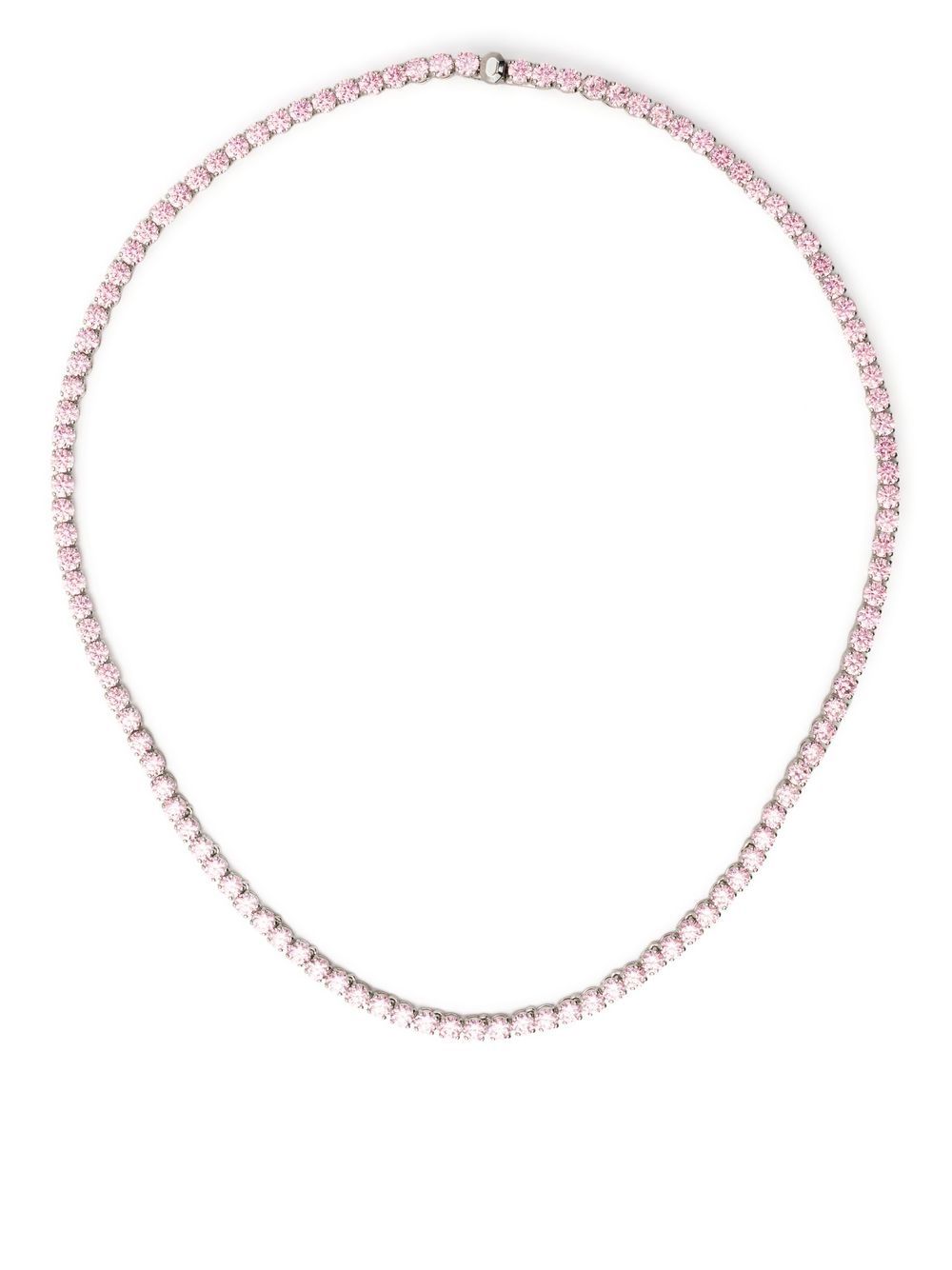 Swarovski Matrix Tennis necklace - Silver von Swarovski