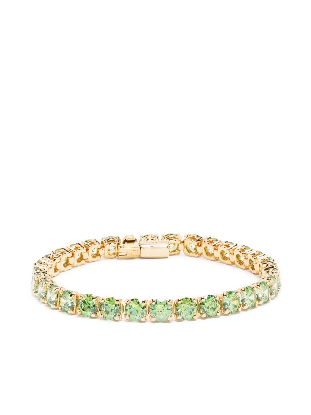 Swarovski Matrix crystal-embellished bracelet - Green von Swarovski