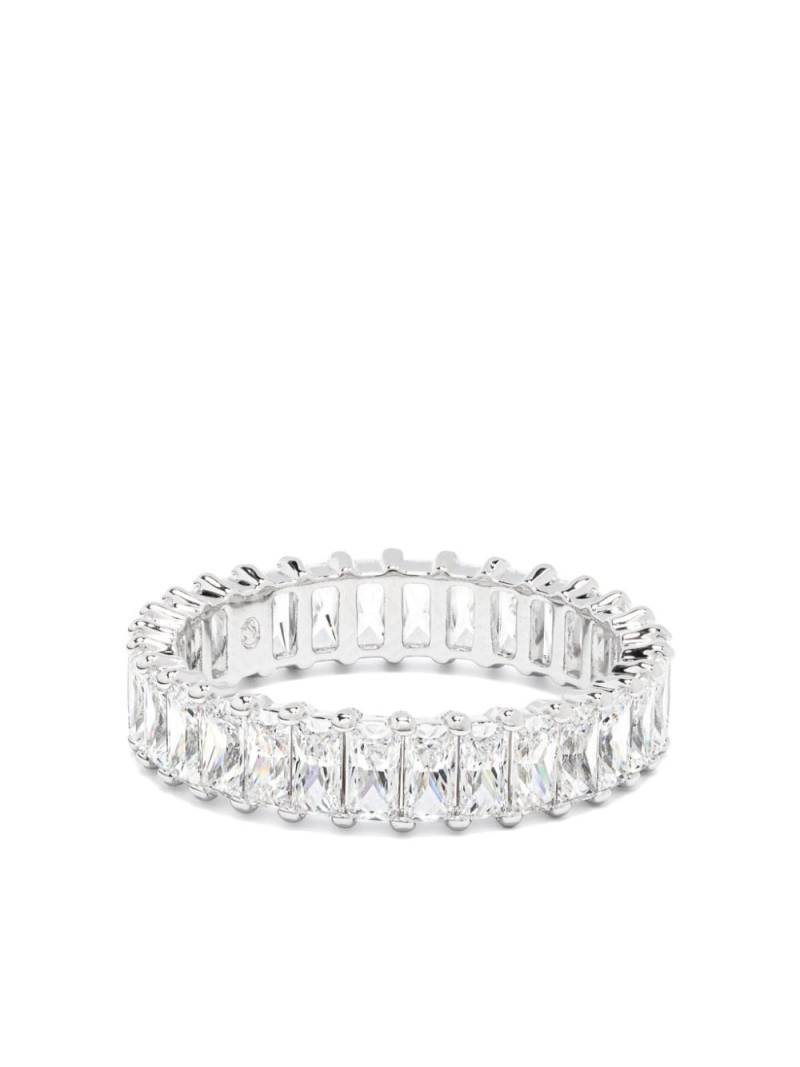 Swarovski Matrix crystal eternity ring - Silver von Swarovski