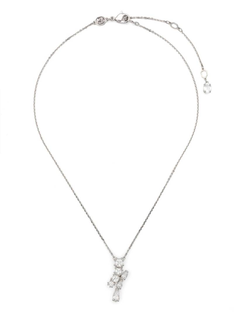 Swarovski Matrix pendant necklace - White von Swarovski