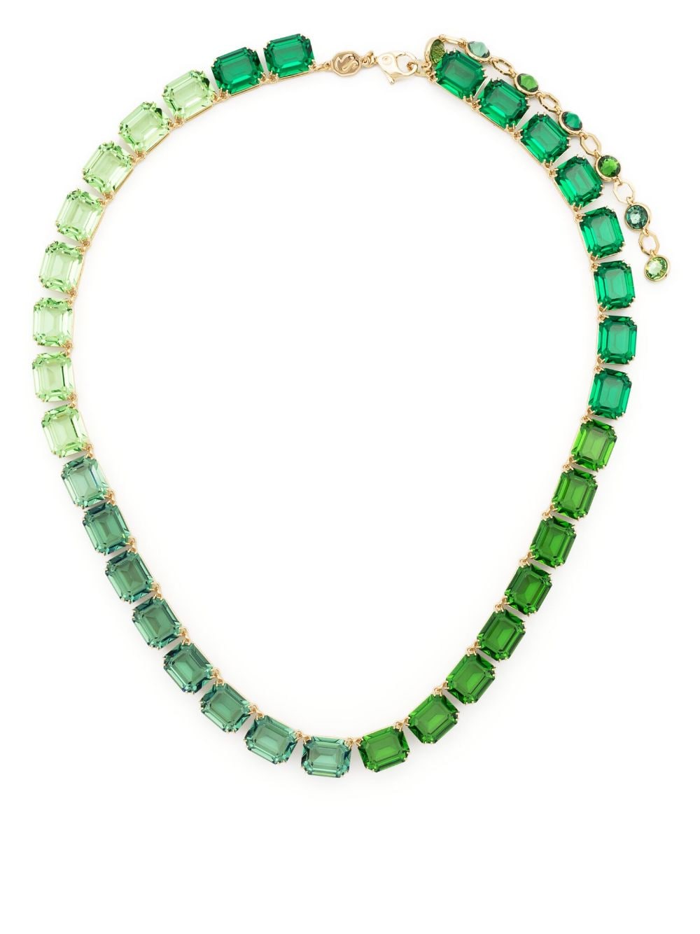 Swarovski Millenia crystal-embellished necklace - Green von Swarovski
