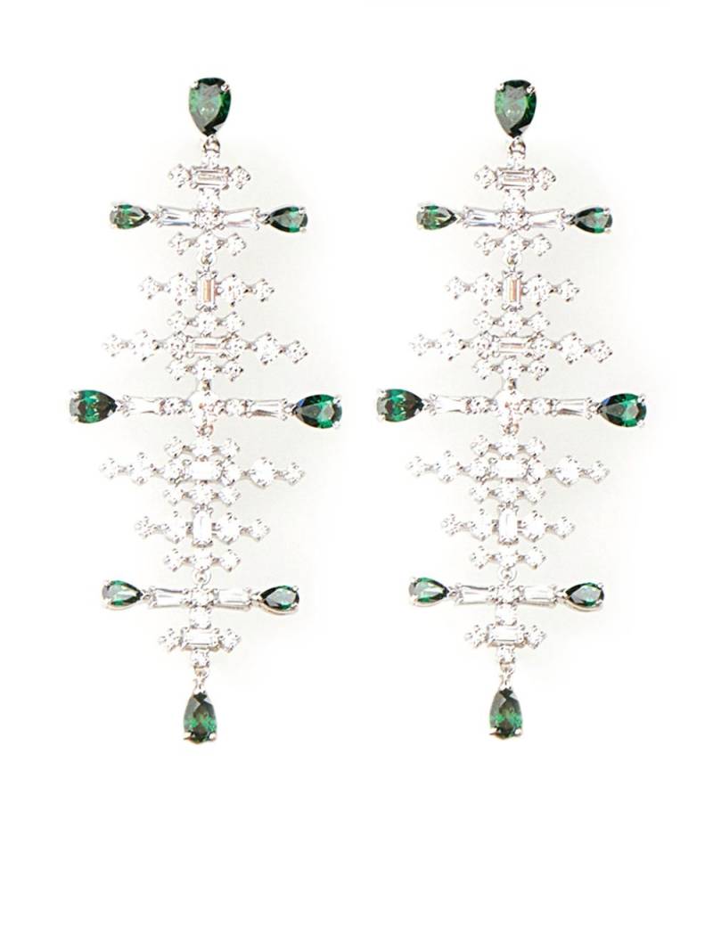 Swarovski Perfection Chandelier earrings - Silver von Swarovski