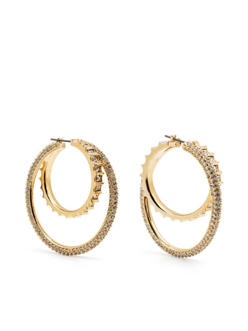 Swarovski Rota hoop earrings - Gold von Swarovski