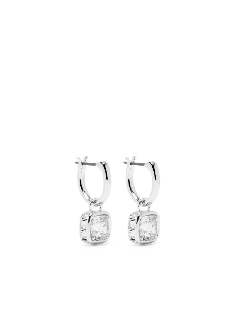 Swarovski Chroma mini hoop earrings - Silver von Swarovski