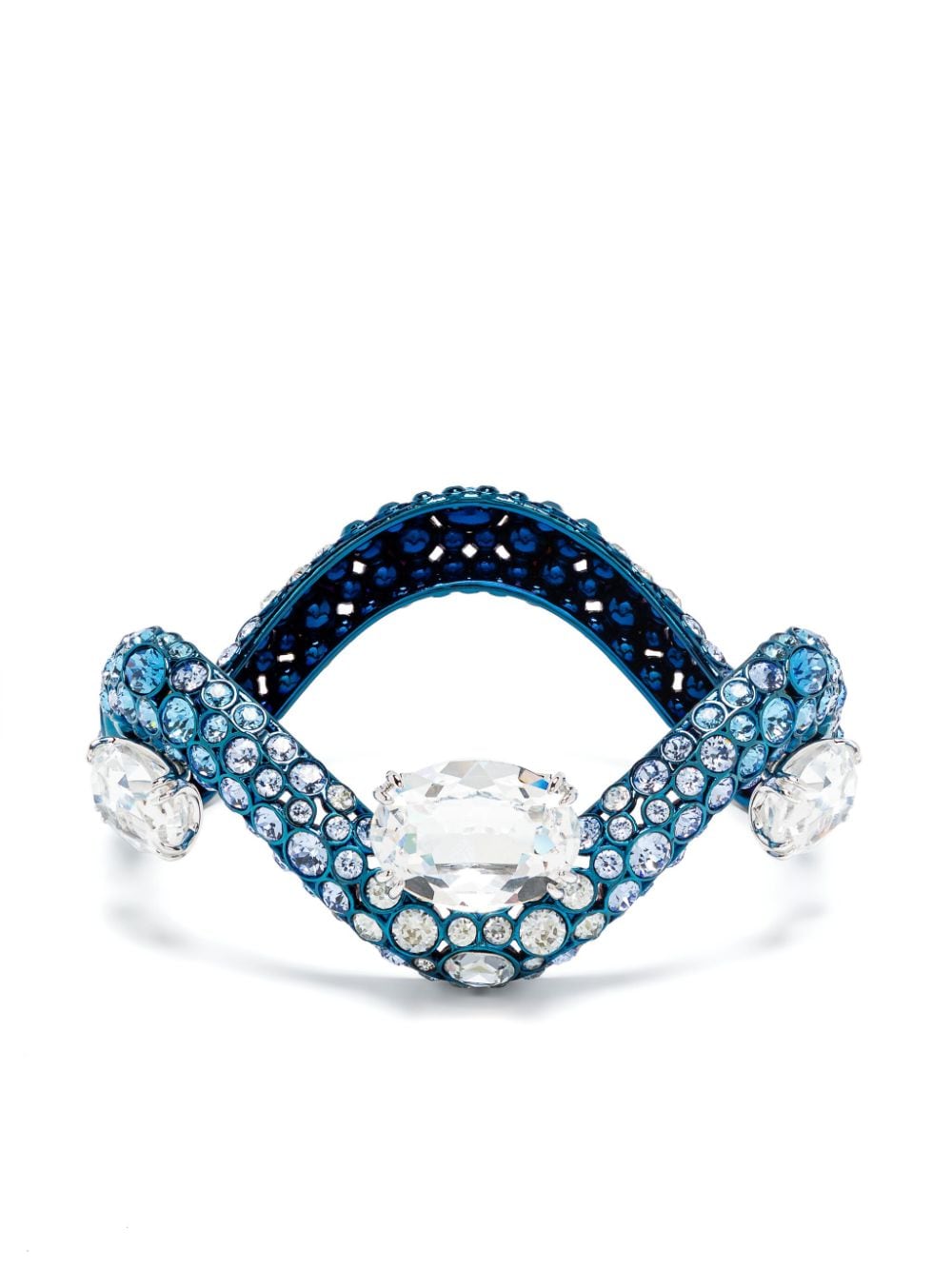 Swarovski Sublima crystal bangle - Blue von Swarovski