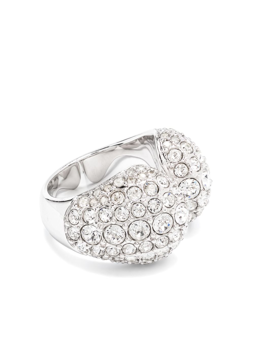 Swarovski Sublima pavé cocktail ring - Silver von Swarovski