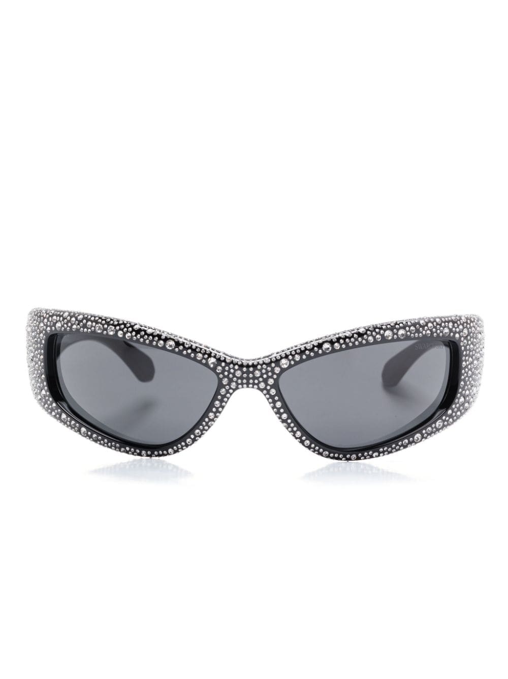 Swarovski crystal-embellished sunglasses - Black von Swarovski