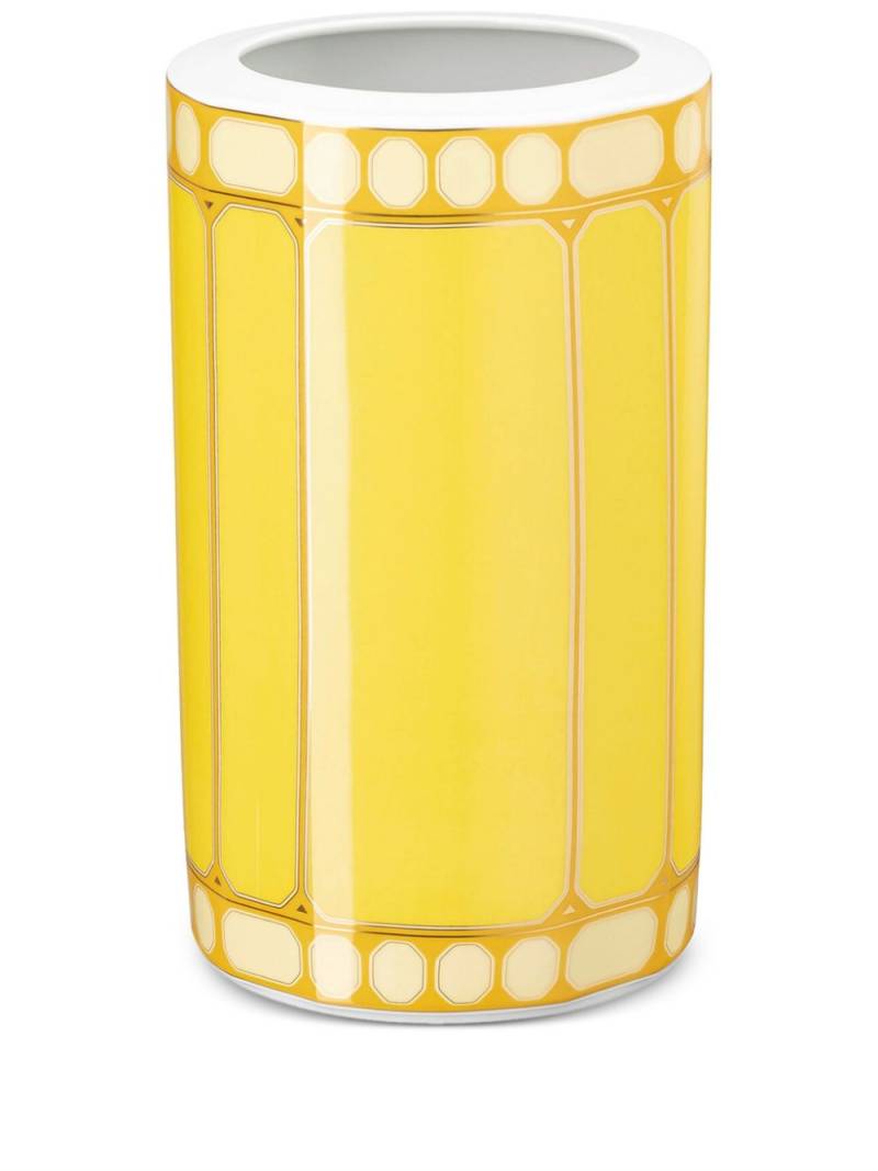 Swarovski x Rosenthal Signum Jonquil vase (27cm x 13cm) - Yellow von Swarovski