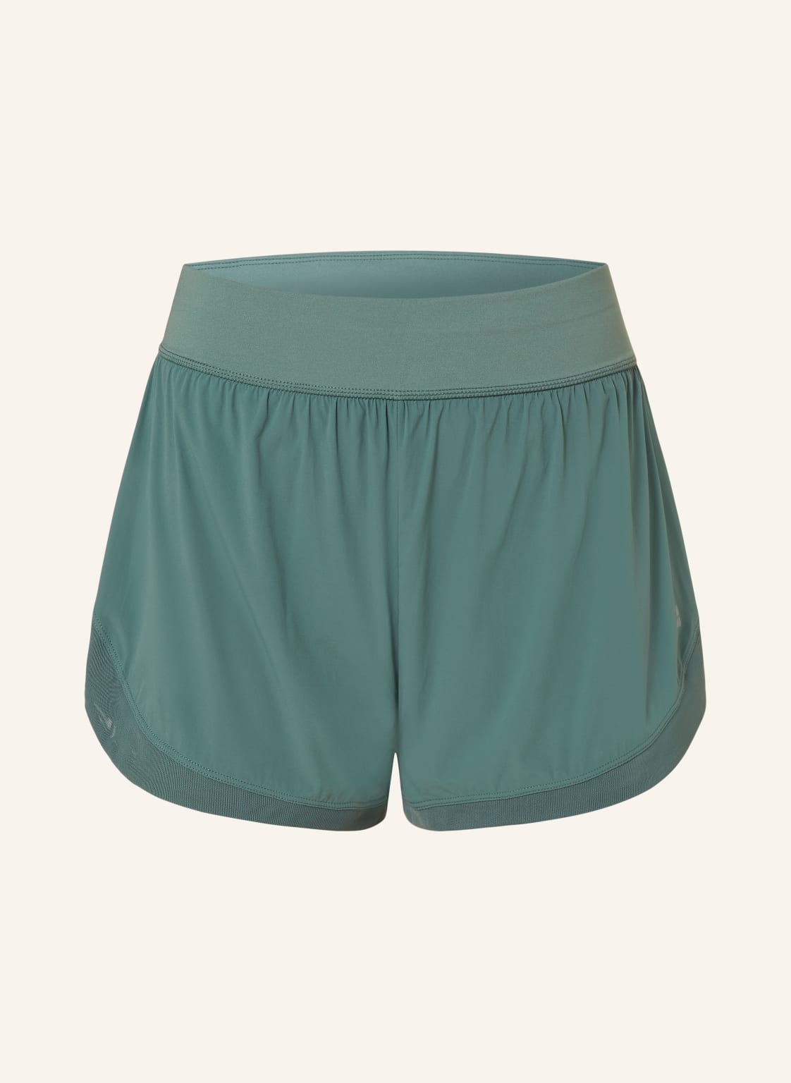 Sweaty Betty 2-In-1-Trainingsshorts Tempo Run gruen von Sweaty Betty