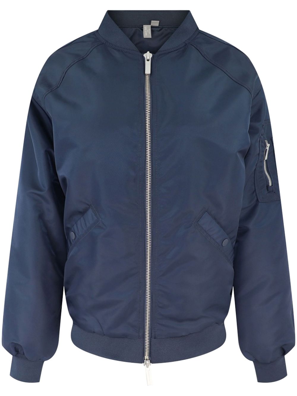 Sweaty Betty City Longline bomber jacket - Blue