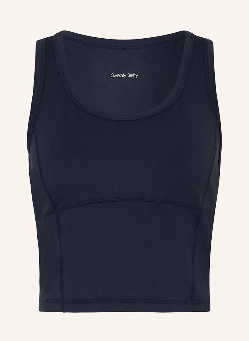 Sweaty Betty Cropped-Top All Day Active blau von Sweaty Betty