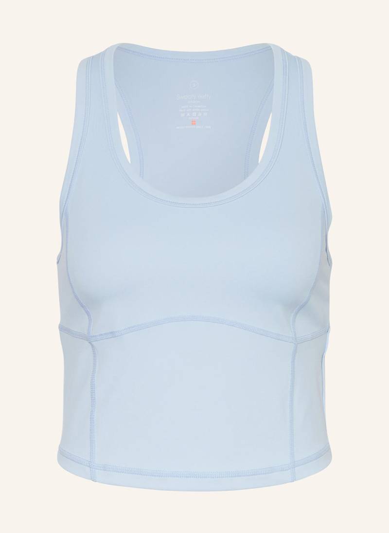 Sweaty Betty Cropped-Top All Day Active blau von Sweaty Betty